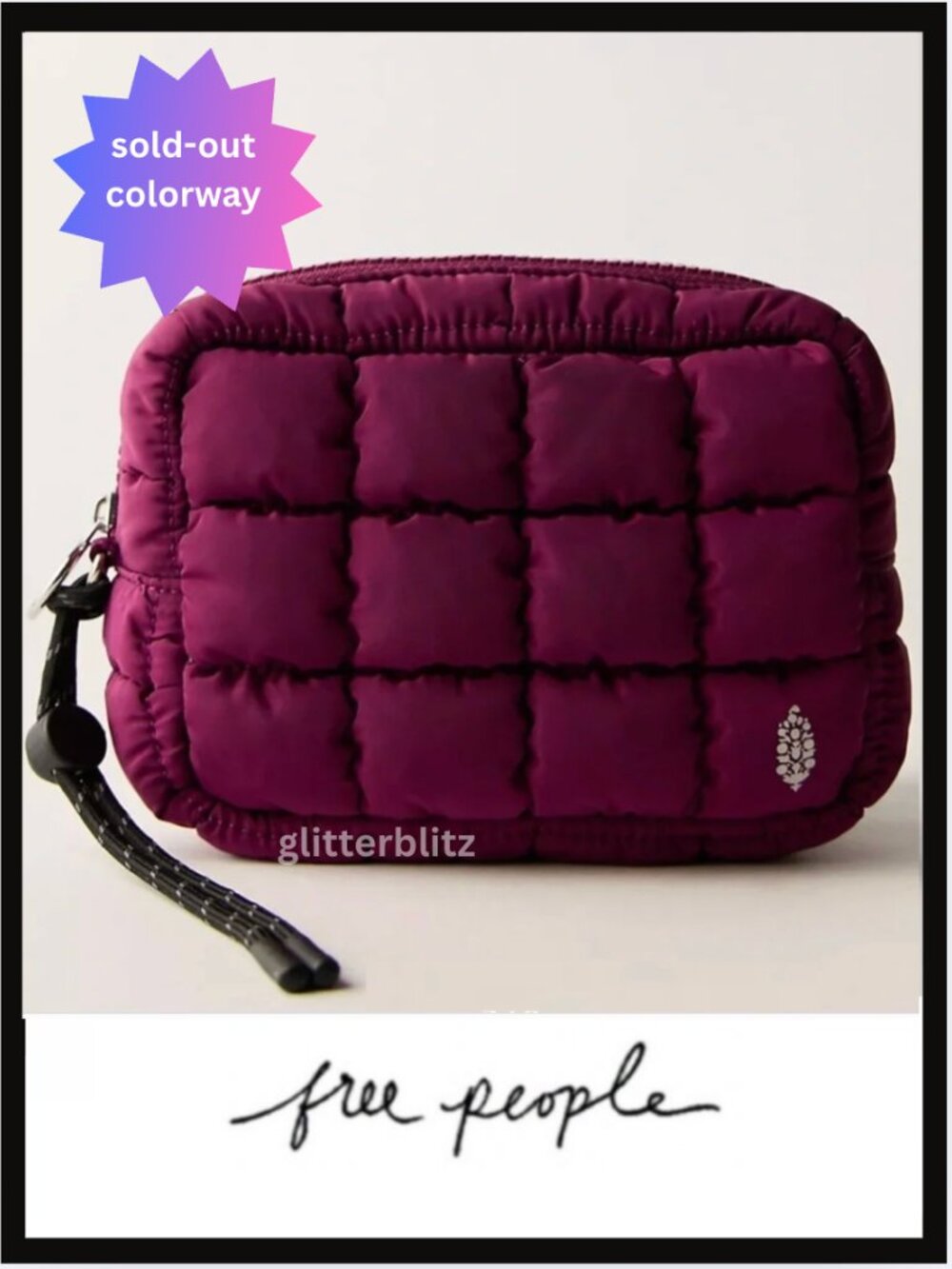 Free People Quilted Mini Case